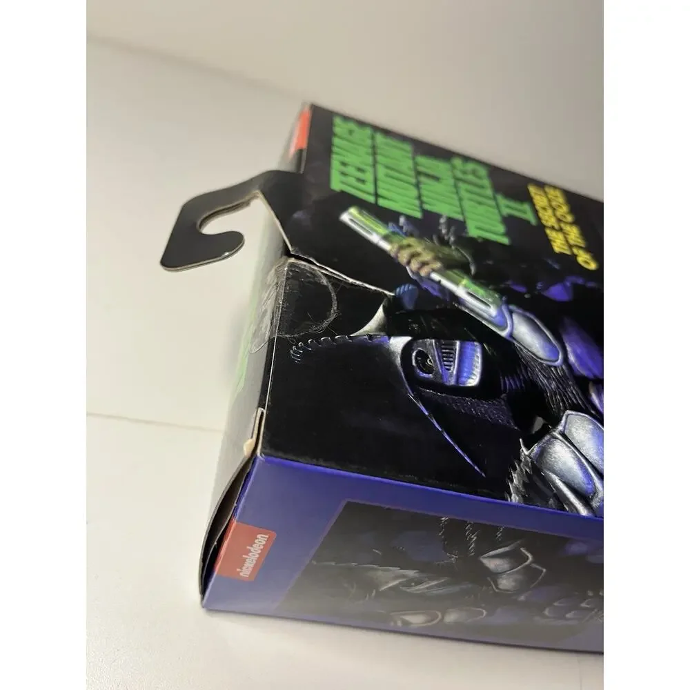 NECA Teenage Mutant Ninja Turtles II Secret of the Ooze SUPER SHREDDER NIB Open